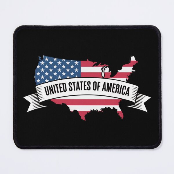 Item preview, USA Flag Map designed and sold by Paper Drip.