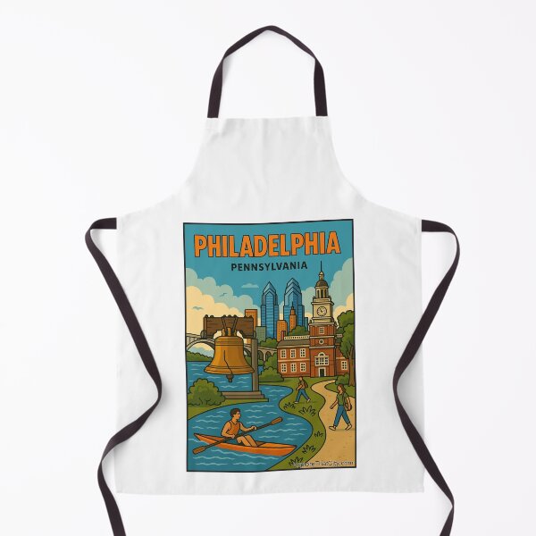 Item preview, Philadelphia, Pennsylvania – Retro Travel Design designed and sold by Explore That City.