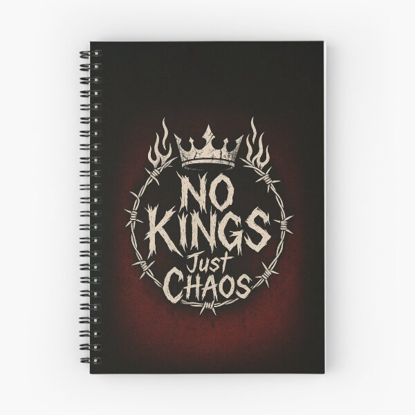 Artikelvorschau, Keine Könige – nur Chaos | Gothic Rebellion Sticker entworfen und verkauft von PrometheusStyle.