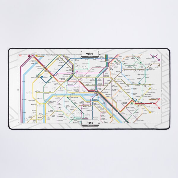 Aperçu de l'œuvre Métro - Paris créée et vendue par aleibanez.