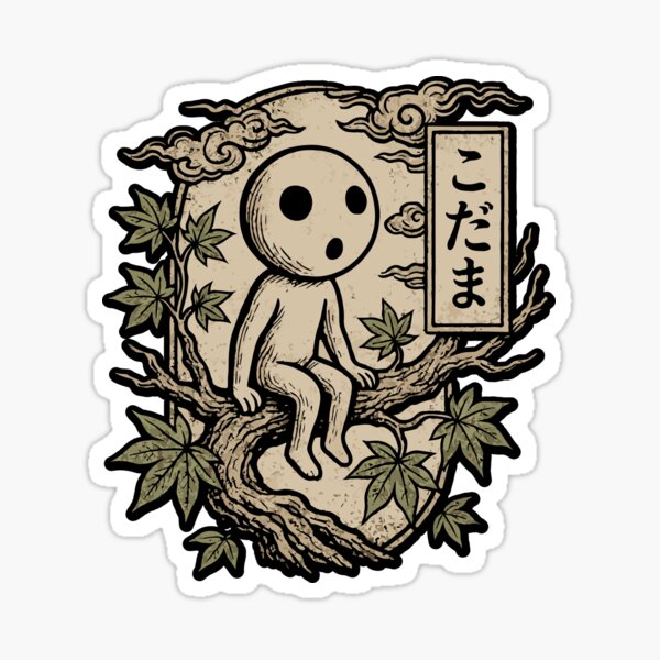 Item preview, Yokai Kodama designed and sold by moosesclub.