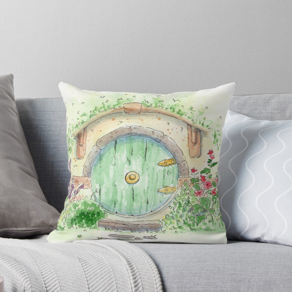 Aperçu de l'œuvre Coussin créée et vendue par ThreeGoblinArt.