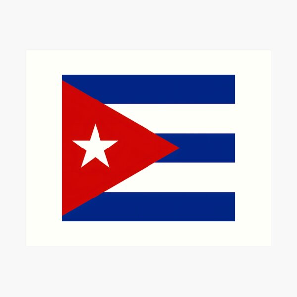 Aperçu de l'œuvre Drapeau cubain créée et vendue par Jon-Baran.