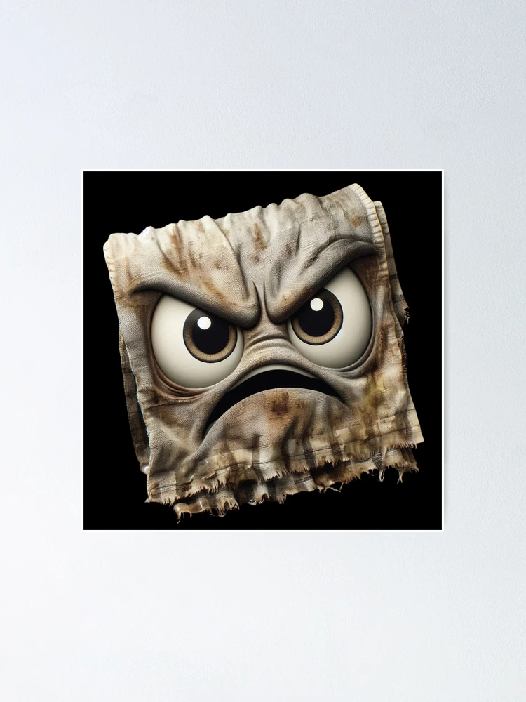 Thumbnail 1 of 3, Poster, Angry Dirty Dish Cloth designed and sold by DirtyDishCloth.
