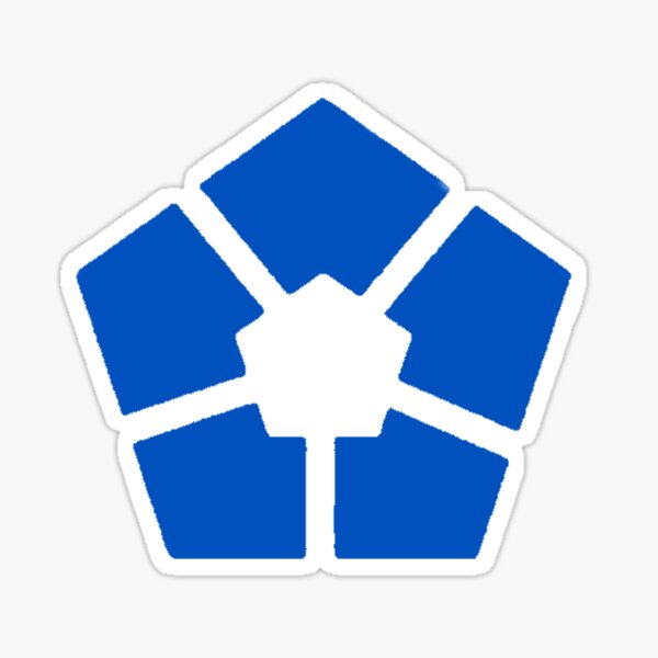 Item preview, Pegatina con el logotipo de Blue Lock designed and sold by Academy New Vision Art.