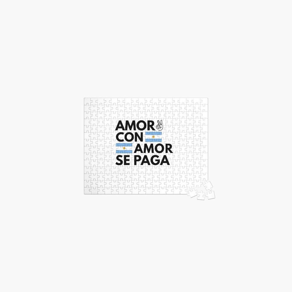 Vista previa del artículo con la obra «Puzzle», diseñado y vendido por studio468.