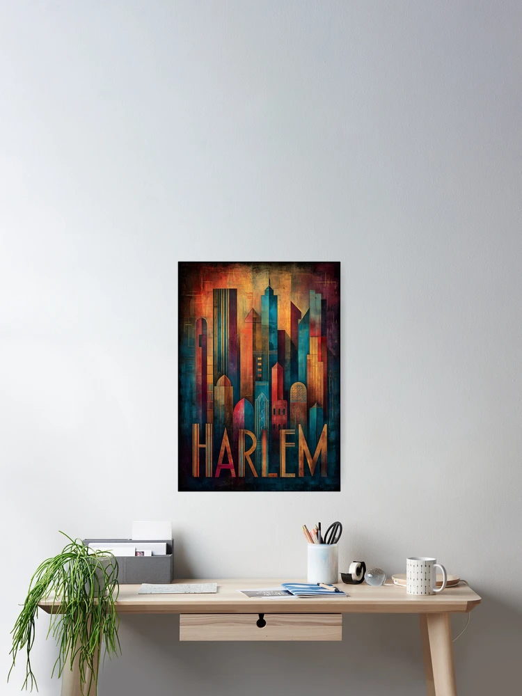 Thumbnail 2 of 3, Poster, Harlem Deco designed and sold by Boddicca.