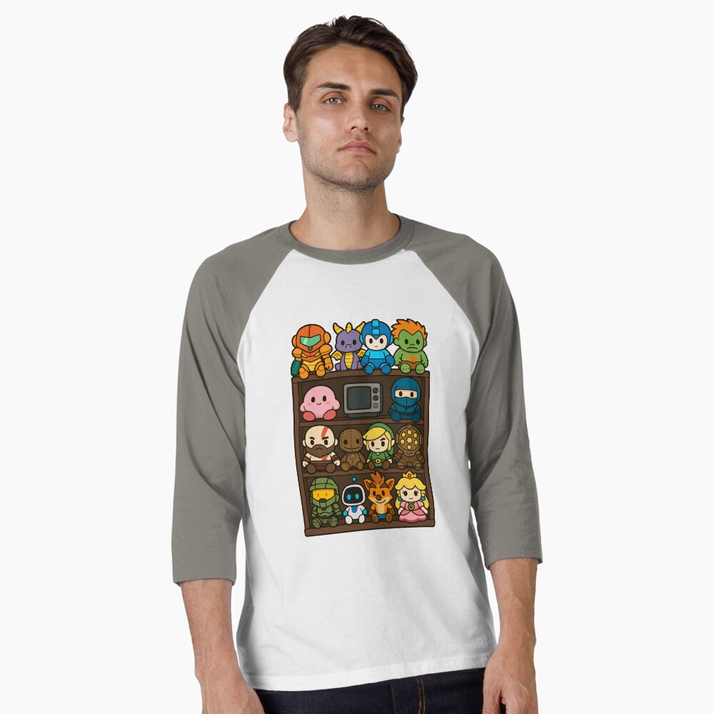 Item preview, Baseball ¾ Sleeve T-Shirt designed and sold by Le-Freak.