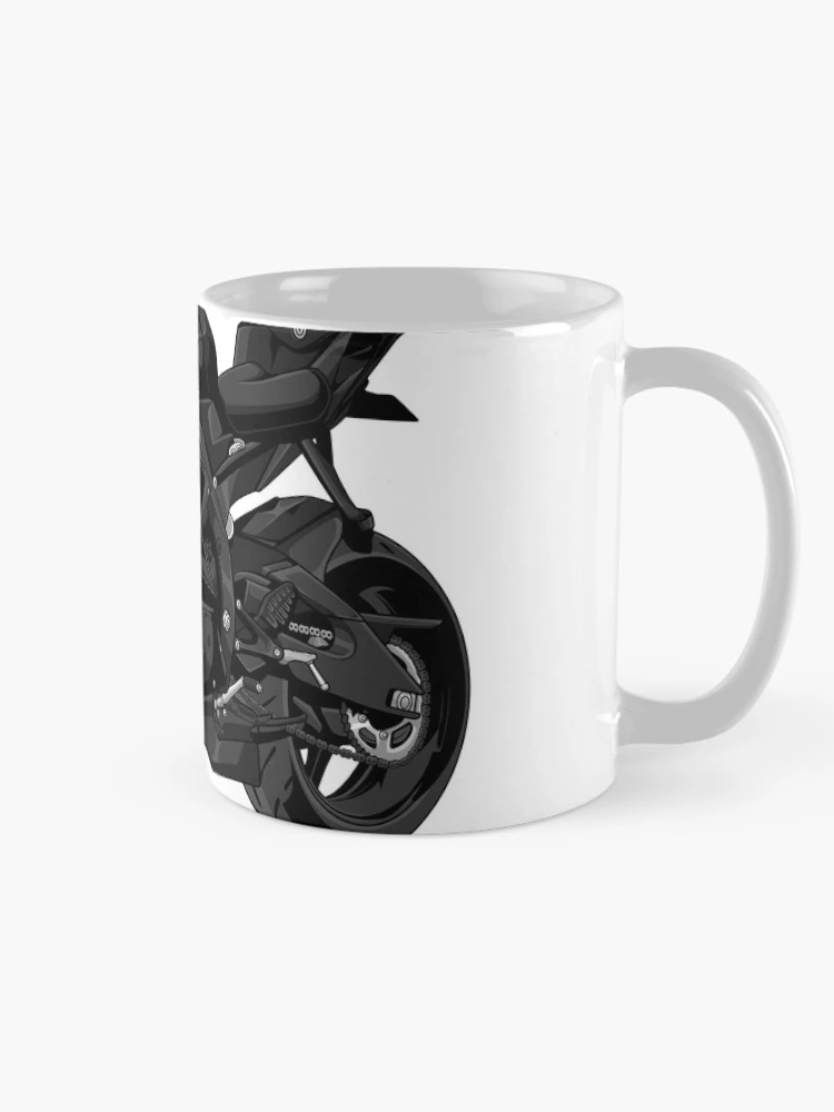 Thumbnail 3 of 6, Coffee Mug, YZF-R6 Black designed and sold by vektoranda.