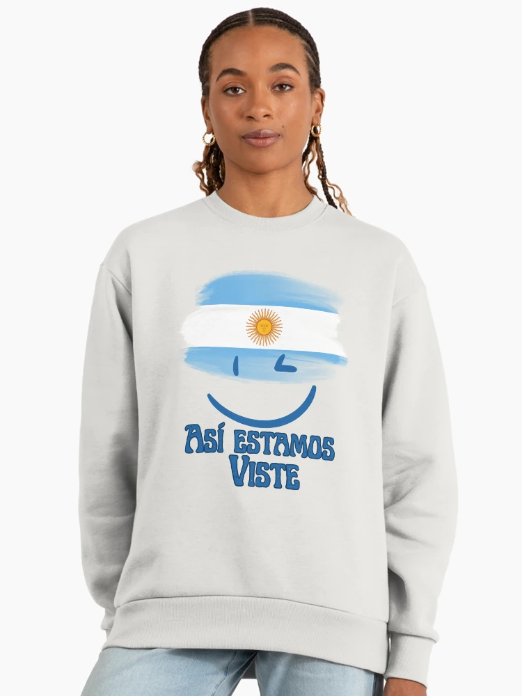 Imagen 3 de 6, Sudadera oversize prémium con la obra Argentina, diseñada y vendida por Tienda-Vane.