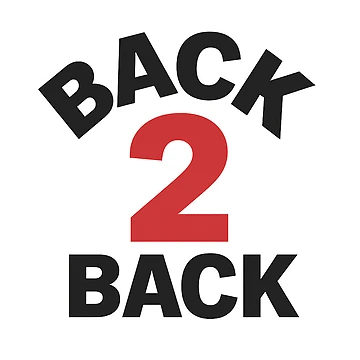 Artwork thumbnail, Back 2 Back by JAL Design