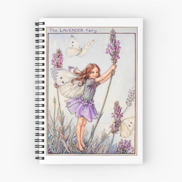 Item preview, Lavender Flower Fairy | Cicely Mary Barker designed and sold by lea-lani.