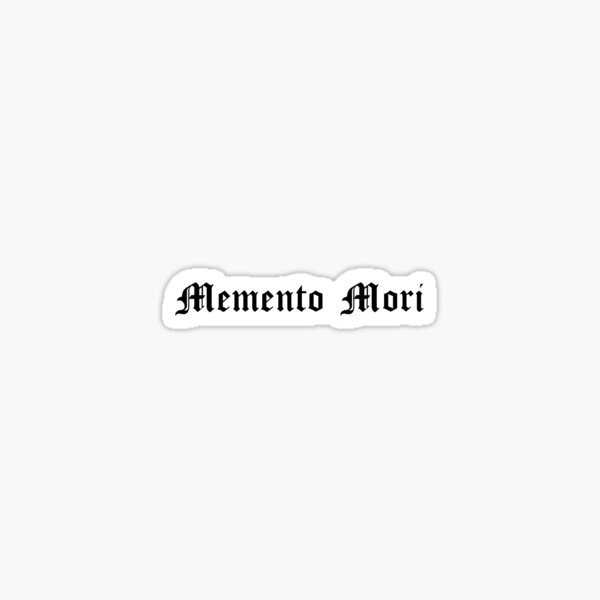 Item preview, MEMENTO MORI designed and sold by spacealiens.