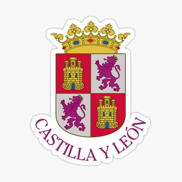 Item preview, Escudo de Armas de Castilla y León, España designed and sold by jeshands.