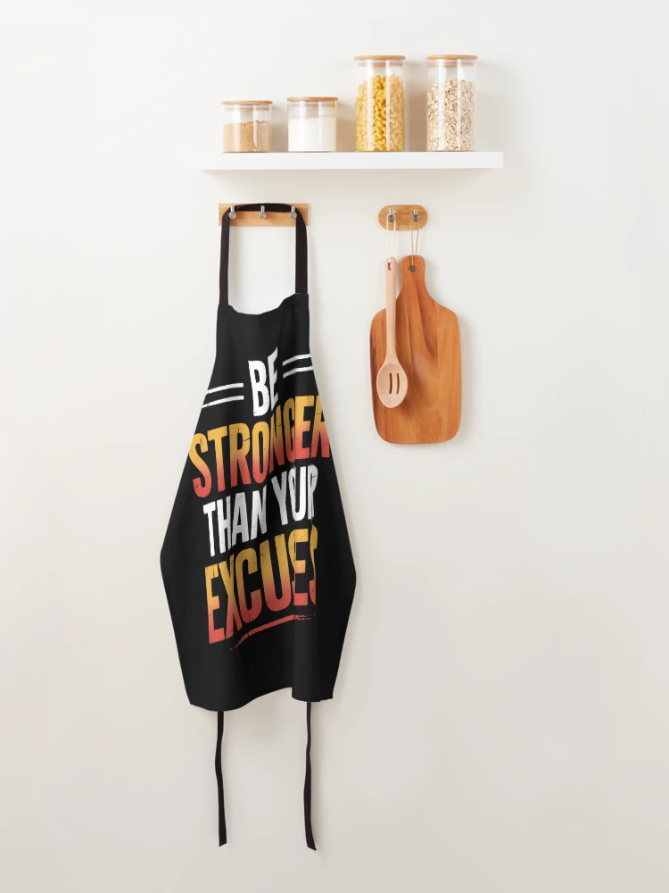 Thumbnail 4 of 6, Apron, Motivation Sayings Inspirational Positive designed and sold by savrmiller.