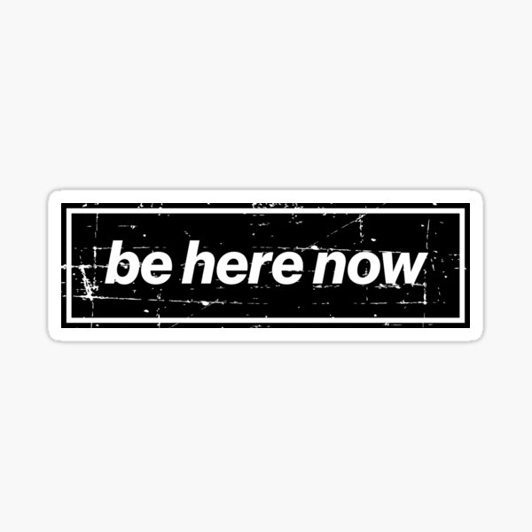 Artikelvorschau, Be Here Now – Die Hymne des Indie-Klassikers aus Manchester entworfen und verkauft von Butter Creative.