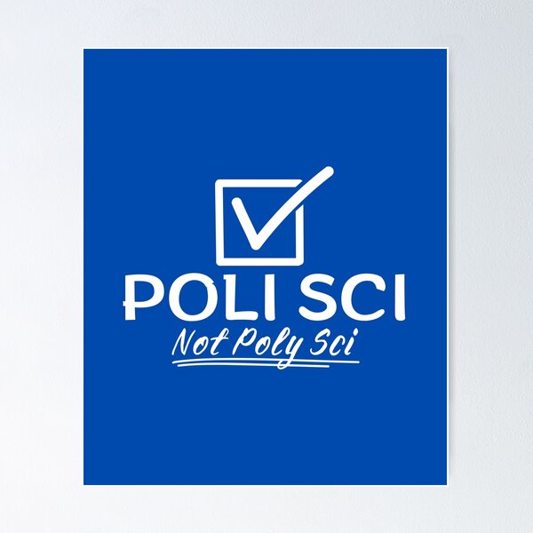 Item preview, Ciencia política, no ciencia poli designed and sold by musthavewords.