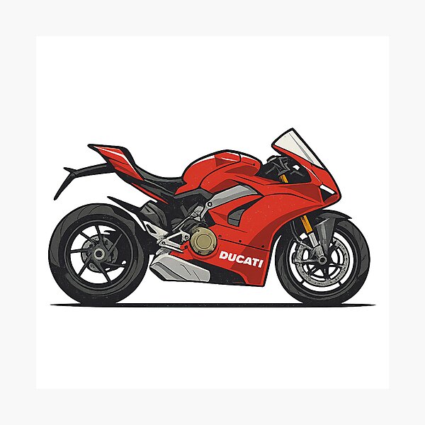 Artikelvorschau, Ducati Panigale V4 - Digitale Kunst entworfen und verkauft von enzoade.