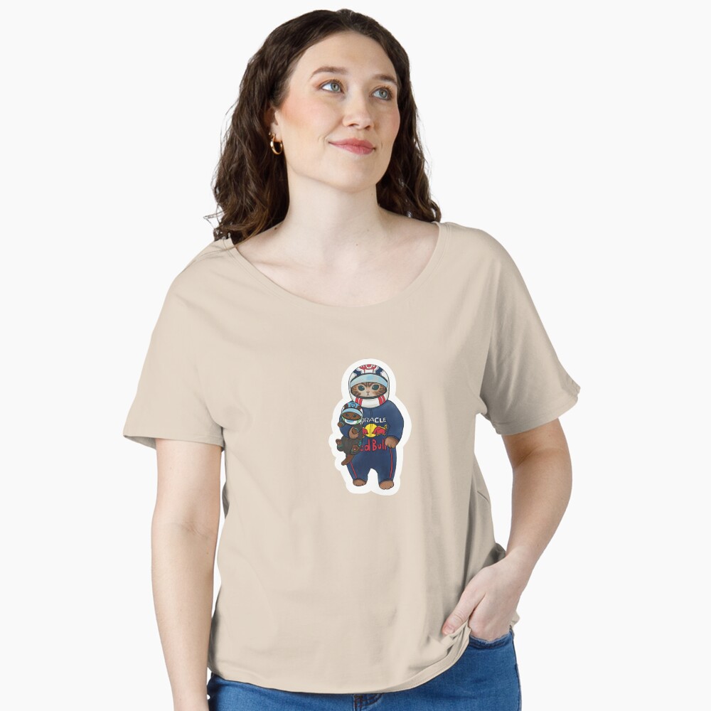 Vista previa del artículo con la obra «Camiseta ancha», diseñado y vendido por PapayaFox.