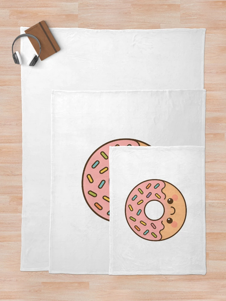 Thumbnail 5 of 6, Throw Blanket, Tiny Donut Delight designed and sold by Uglyandcute.