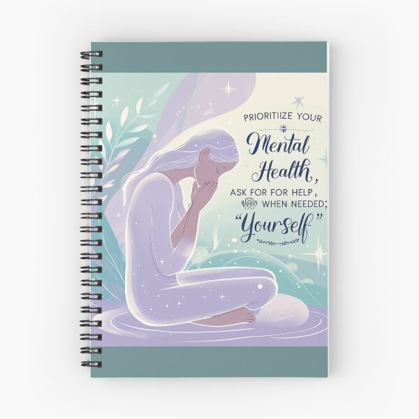 Item preview, Prioritize your Mental Health designed and sold by Nature's Palette.