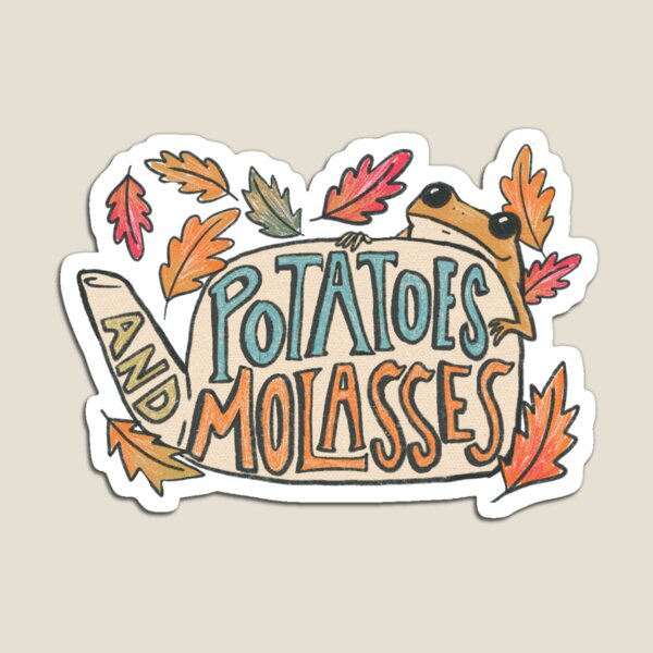 Item preview, Over the Garden Wall - Potatoes and Molasses Fan Art designed and sold by Ink + Finch.