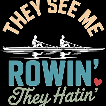 Artwork thumbnail, Boat Rowing Rowboat Funny Sport by savrmiller