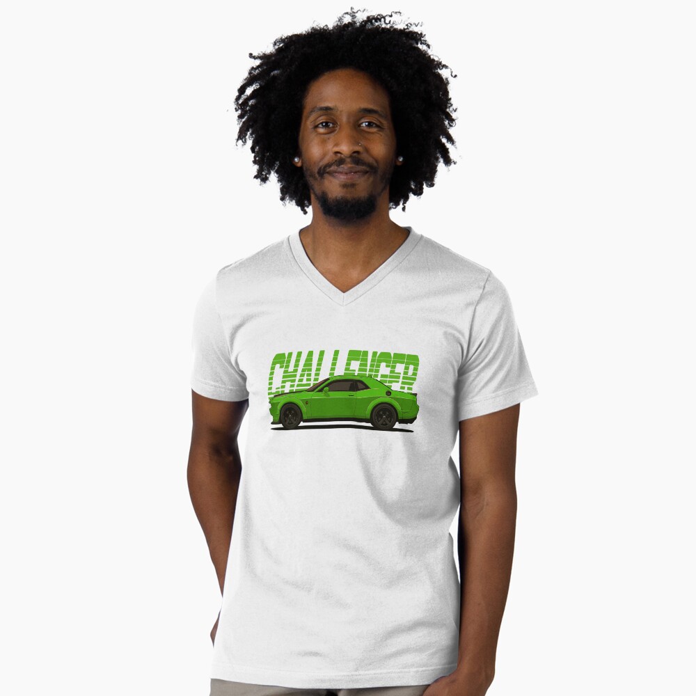 Vista previa del artículo con la obra «Camiseta de cuello en V», diseñado y vendido por BronArtworks.