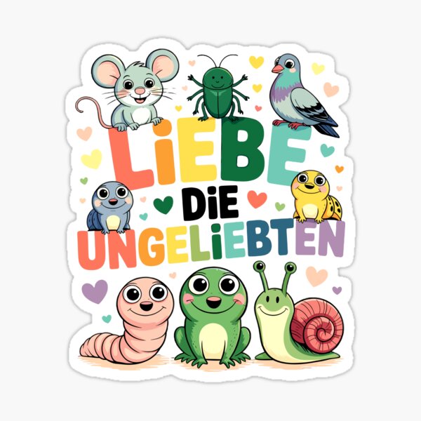 Artikelvorschau, Liebe Die Ungeliebten Tierfreunde entworfen und verkauft von designleon19.