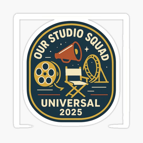 Item preview, Universal Studio Squad - Viaje familiar a los estudios 2025 (v1) designed and sold by Theme Snark.