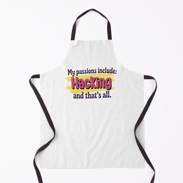 Item preview, Hacking is my passion - Funny Hacking Lover designed and sold by Watsonarts.