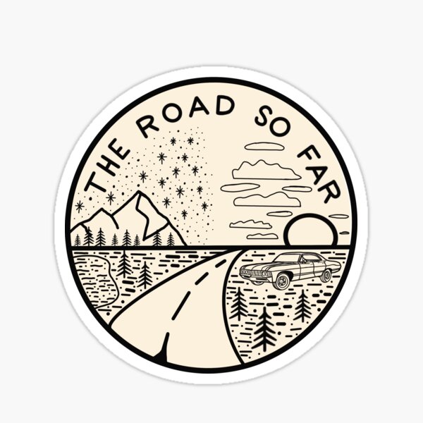Item preview, The Road So Far designed and sold by Canyon Moon Shop.