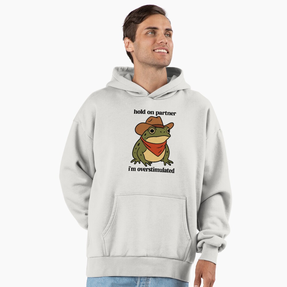 Vista previa del artículo con la obra «Sudadera con capucha oversize prémium», diseñado y vendido por Migdaliala.