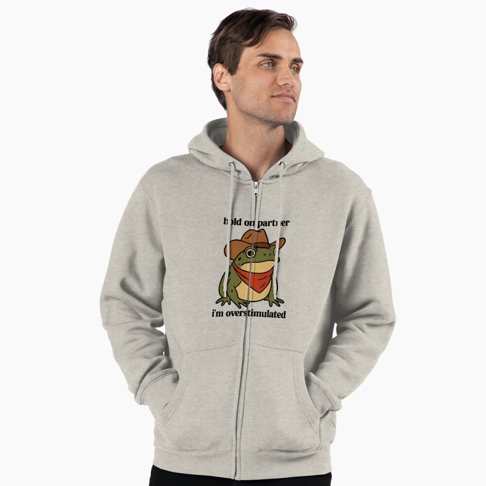 Vista previa del artículo con la obra «Sudadera con capucha y cremallera», diseñado y vendido por Migdaliala.