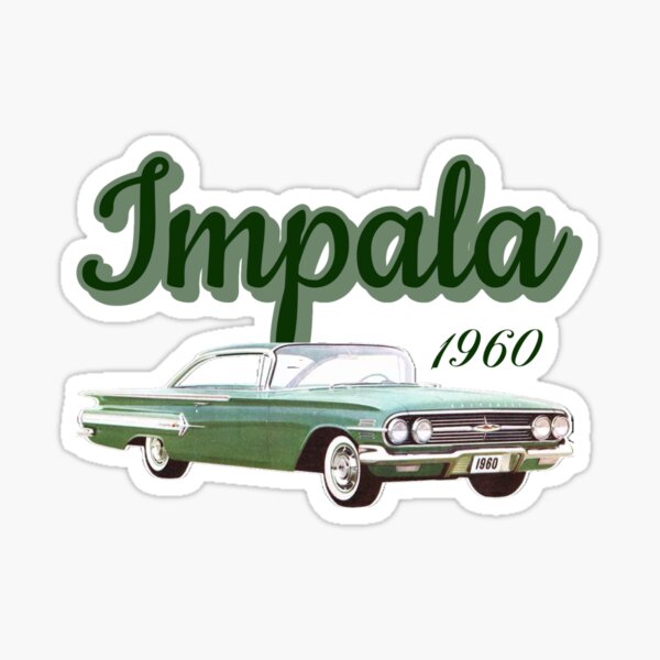 Aperçu de l'œuvre Chemise Impala verte 1960 créée et vendue par cicadaadams.