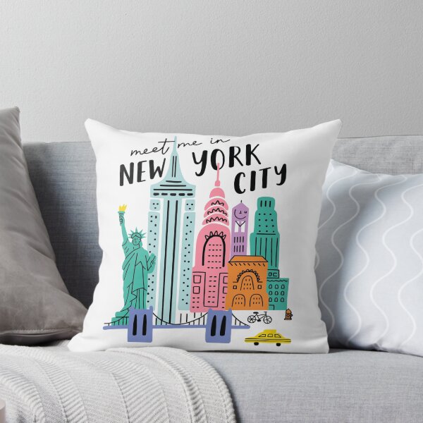 Item preview, Nos vemos en Nueva York con los íconos designed and sold by Pink Pineapple Works.