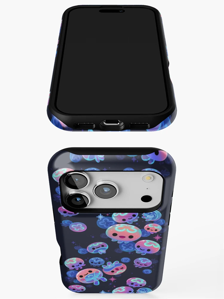 Imagen 3 de 4, Funda de iPhone con la obra Banco de medusas lunares, diseñada y vendida por pikaole.