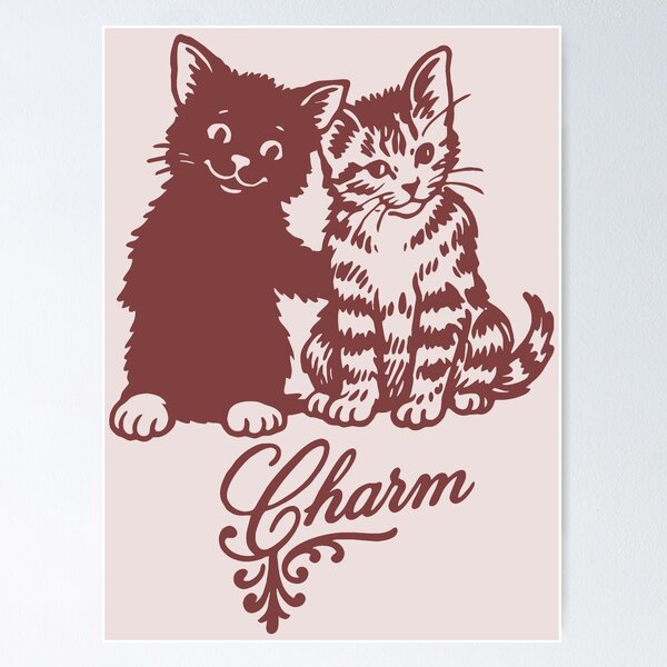 Item preview, Gatito con encanto Clairo designed and sold by Darkifun.