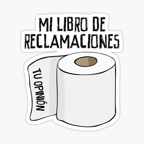 Item preview, Mi libro de reclamaciones designed and sold by CamisParanoia.