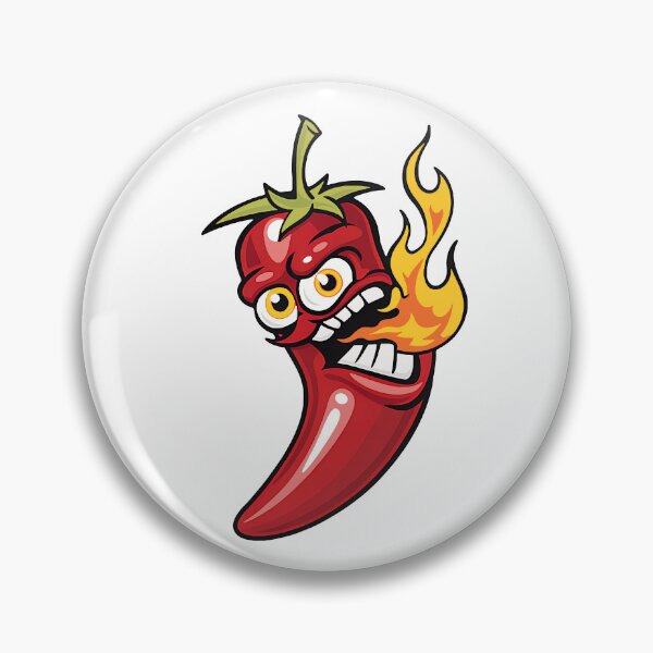 Item preview, Flaming Hot Chili Pepper designed and sold by NickTaroDesign.