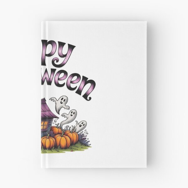Item preview, Spooky Halloween Haunted House Ghosts Pumpkin designed and sold by PietrzakDesign.