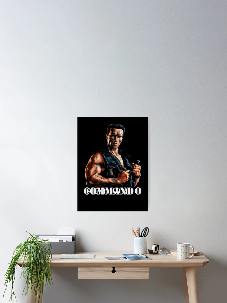 Aperçu 2 sur 3. Poster avec l'œuvre commando créée et vendue par American Artist Designs.