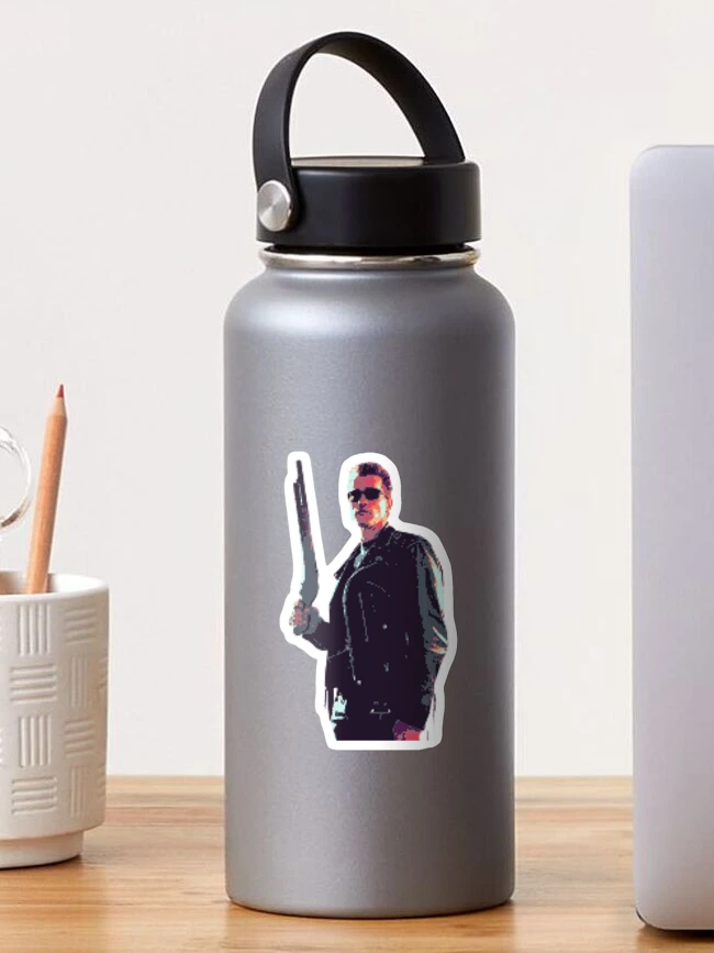 Aperçu 1 sur 3. Sticker avec l'œuvre Terminator créée et vendue par pixelsports2.