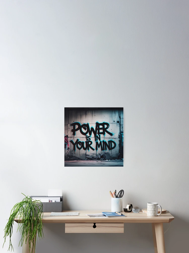 Thumbnail 2 of 3, Poster, Power is in Your Mind 44 designed and sold by Zeir Shop.