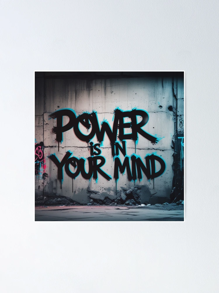 Thumbnail 1 of 3, Poster, Power is in Your Mind 44 designed and sold by Zeir Shop.