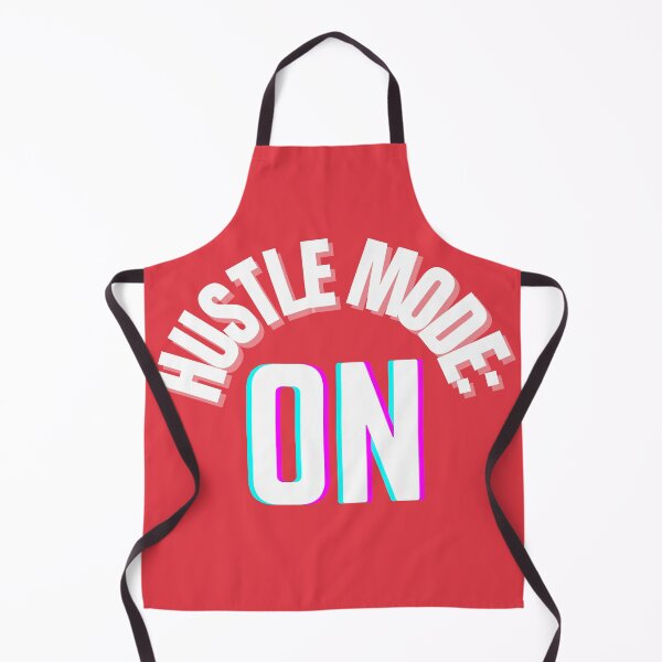 Item preview, Hustle Mode: ON – Bold Motivational Shirt Design designed and sold by thoratsdesign.