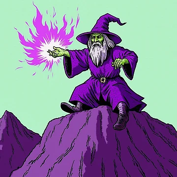 Artwork thumbnail, Retro Wizard by Regin Productions