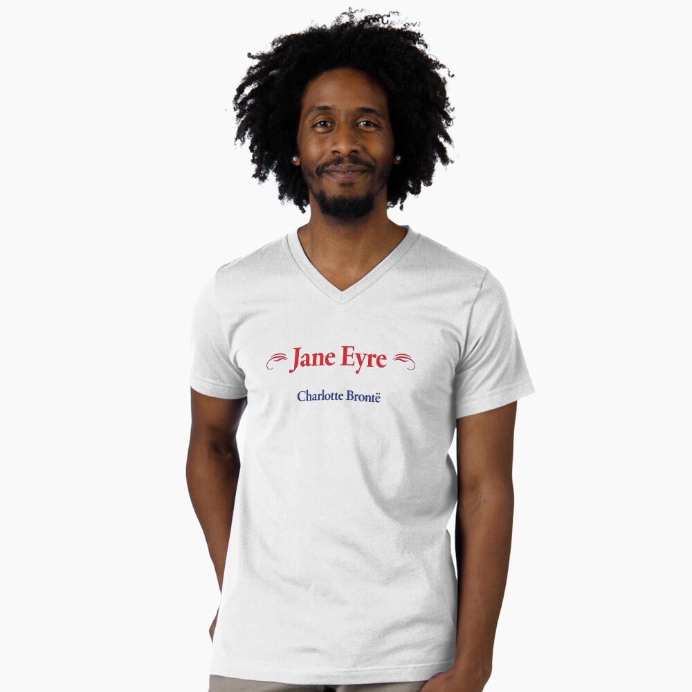Vista previa del artículo con la obra «Camiseta de cuello en V», diseñado y vendido por CharlottePlaceArt.