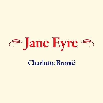 Imagen de la obra Charlotte Brontë, Jane Eyre, autora inglesa, literatura clásica de CharlottePlaceArt
