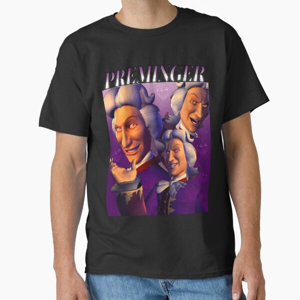 Artikelvorschau, Preminger Love 90er Grafik-T-Shirt im Stil entworfen und verkauft von Shloo.